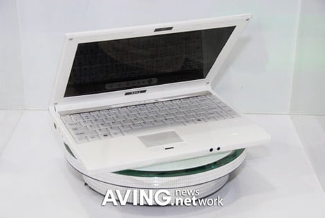 Элегантный ноутбук MSI PR200. Фото.
