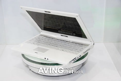 Элегантный ноутбук MSI PR200. Фото.