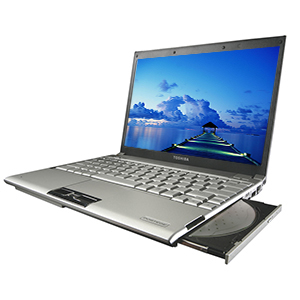 Portege R500 — самый тонкий в мире ноутбук с DVD приводом. Фото.
