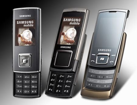 Samsung анонсировала 3 новых сотовых телефона. Фото.