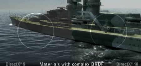 Сравнение DirectX 9 и 10 на примере игры PT Boats. Фото.