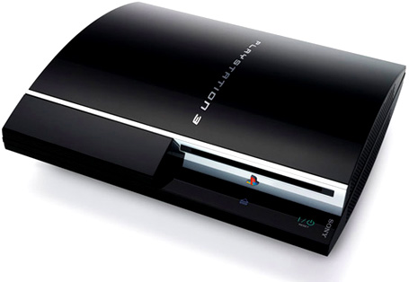 80 Гб Sony PlayStation 3 уже в наличии. Фото.