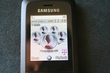 Сотовый телефон Samsung Blast за 99$. Фото.