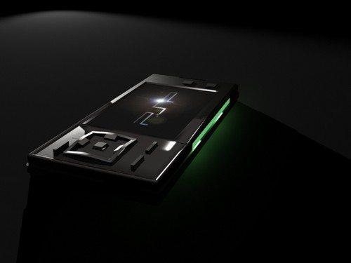 Еще один концепт телефона PSP. Еще один концепт телефона PSP. Фото.