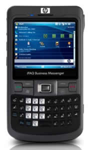 HP телефоны iPaq 610 и iPaq 910. Фото.