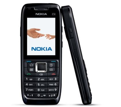 Смартфон Nokia E51. Фото.