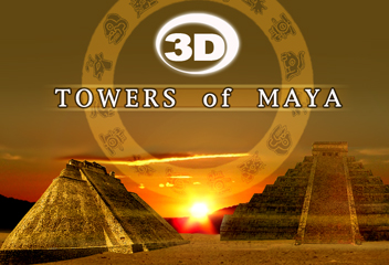 Башни Майя 3D. Фото.