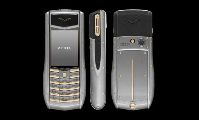 Новый телефон Vertu — Ascent Ti. Фото.