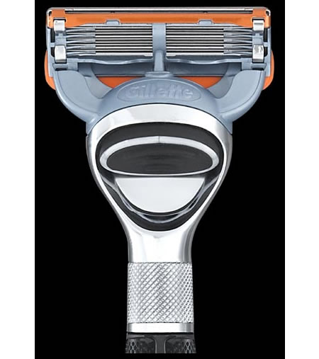 Бритва с фонариком от Gillette. Бритва с фонариком от Gillette. Фото.