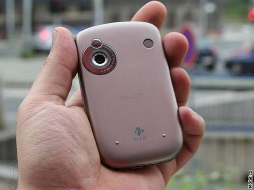 Розовый HTC Touch. Фото.