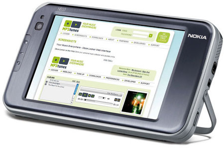 Nokia N810 Internet Tablet. Фото.