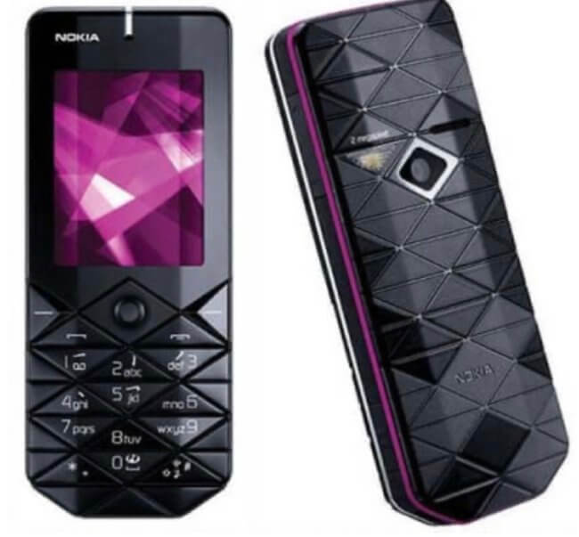 Nokia 7500 Prism – отличный от других. Фото.