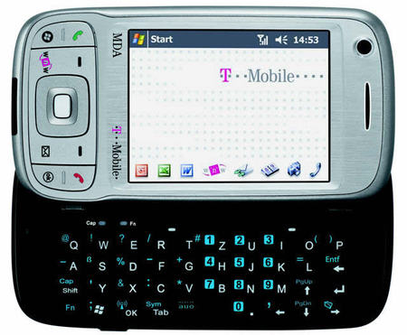 T-Mobile MDA Vario III, наверно самый лёгкий…. Фото.