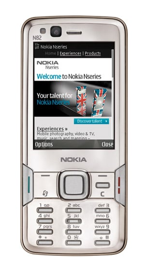 Nokia официально представила Nokia N82. Фото.