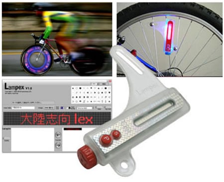 Lex LED для велосипедов. Фото.