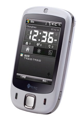Белый HTC Touch поступил в продажу. Фото.