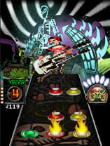 Мобильная игра Guitar Hero III Mobile для Verizon Wireless. Фото.