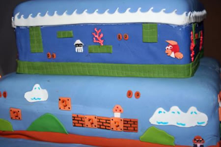 Nintendo и свадебные торты. Nintendo и свадебные торты. Фото.