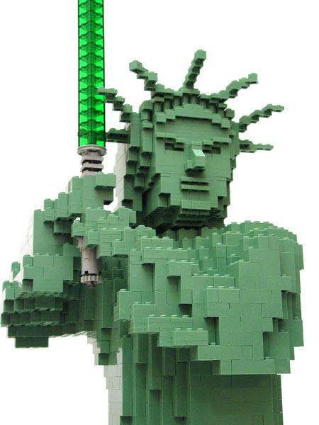 Lego джедай. Фото.