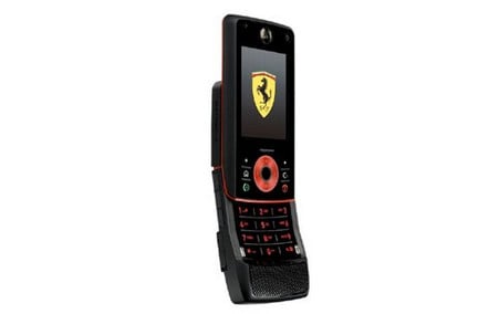 Ferrari и Motorola снова вместе. Фото.