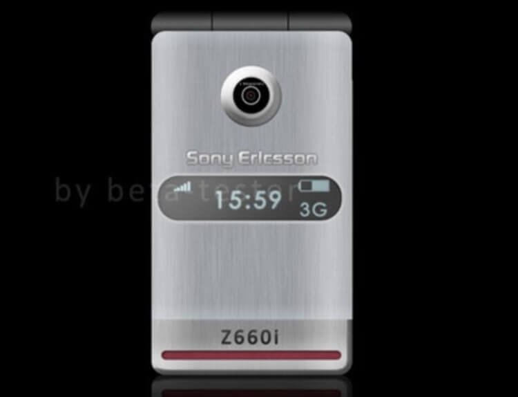 Слухи: Sony Ericsson Z660i. Новая шпионская фотография Sony Ericsson Z660i. Фото.