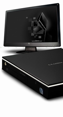 Стильный десктоп LLUON Crystal от Trigem Computer. Стильный десктоп LLUON Crystal от Trigem Computer. Фото.