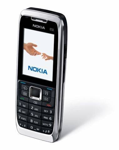 Обзор смартфона Nokia E51. Фото.