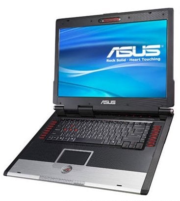 Asustek открыла некоторые детали игрового ноутбука Asus G2Sg. Фото.