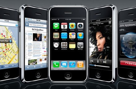 Apple продала 4 млн телефонов iPhone и 5 млн копий ОС Leopard. Фото.
