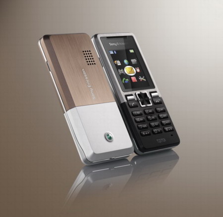 Стильные и недорогие моноблоки Sony Ericsson T270i и T280i. Фото.