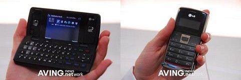 LG представила сотовый телефон LG KT610. Фото.