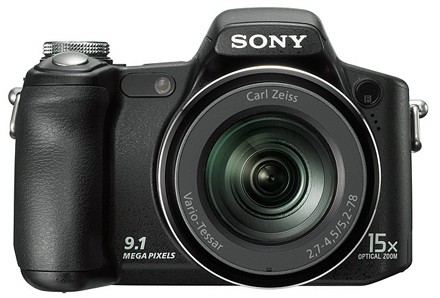 Sony представила фотокамеру Cyber-Shot DSC-H50 с 15-кратным оптическим зумом. Фото.