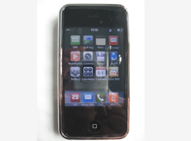 C-002 HiPhone — самый лучший клон iPhone. Фото.