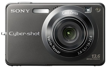 Sony представила 13.6-мегапиксельный фотоаппарат DSC-W300. Фото.