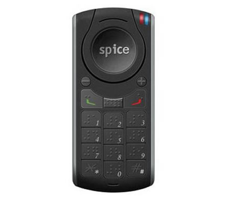 Spice Braille Phone для людей с проблемами зрения. Фото.