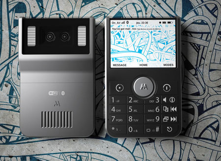 Концепт Motorola со стереокамерой. Фото.