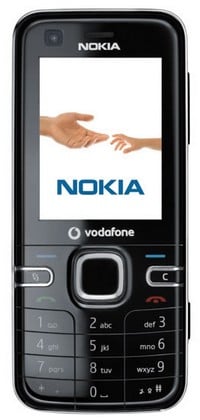 Nokia анонсировала смартфон Nokia 6124 classic для Vodafone. Фото.