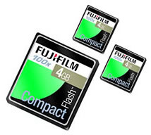 Fujifilm CompactFlash – быстрее некуда. Фото.