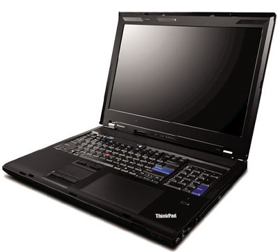 Творческий ноутбук Lenovo ThinkPad W700. Фото.