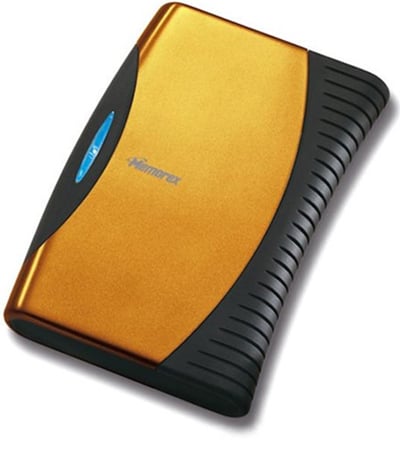 Memorex анонсировала 500-гигабайтный мобильный накопитель. Фото.