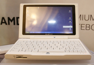 Raon представила первый двухъядерный мини-ноутбук. Фото.