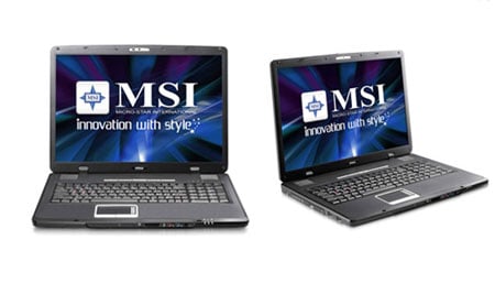 Компания MSI представила ноутбуки EX710 и PX211. Фото.