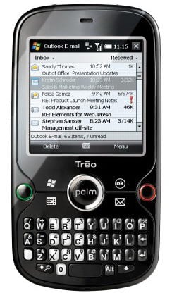 Palm принимает предварительные заявки на смартфон Treo Pro. Фото.