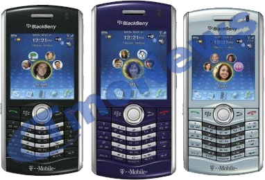 RIM представит тори новых цвета для Blackberry Pearl 8120. Фото.