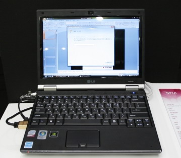 LG представляет серию новых ноутбуков XNOTE. Фото.