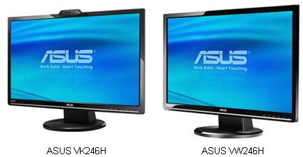 ASUS анонсирует 4 новых HD-монитора. Фото.