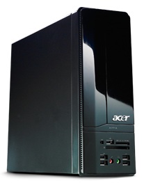 Acer представила компьютер AX3200 с Blu-Ray. Фото.