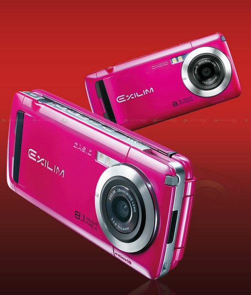 Сотовый телефон Casio EXILIM Keitai W63CA с 8-мегапиксельной камерой. Фото.