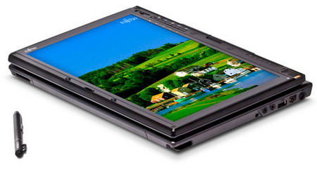 LifeBook T2020 — новый планшетник от Fujitsu. Фото.