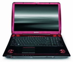 Новый производительный ноутбук от Toshiba. Фото.